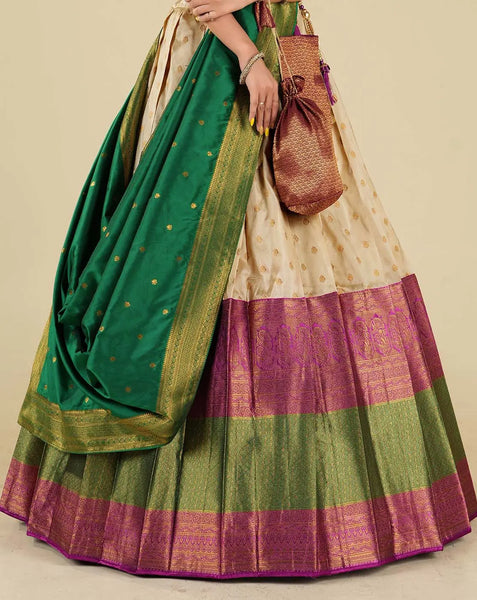 Half Saree Lehenga