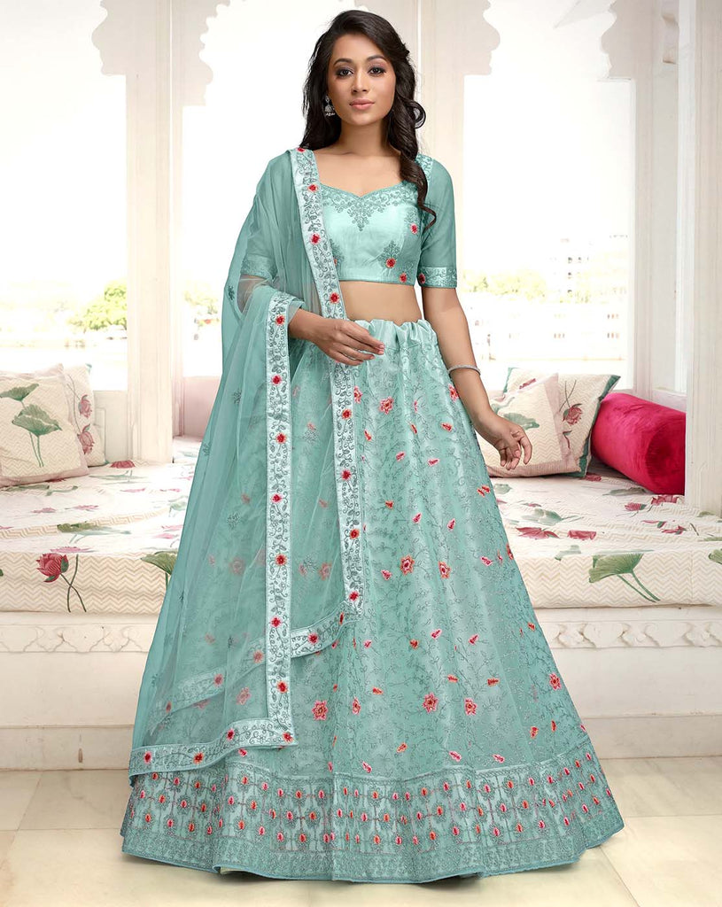 new trendy party wear lehenga