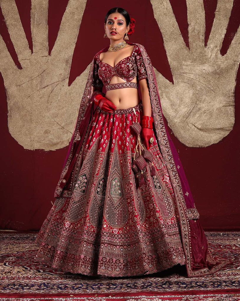 latest bridal lehenga choli