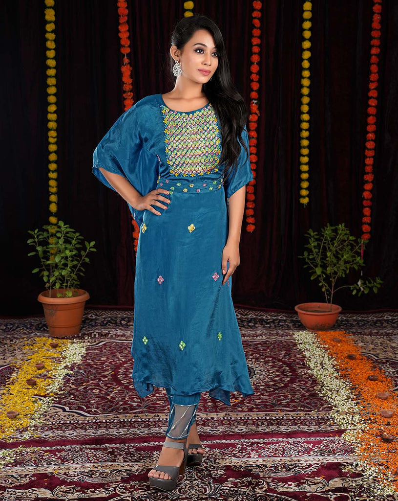 kaftan kurti pant online