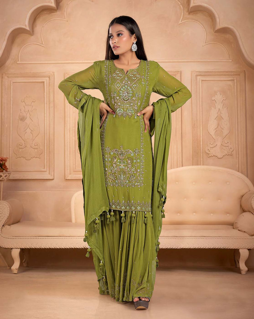 Sharara Dress Design