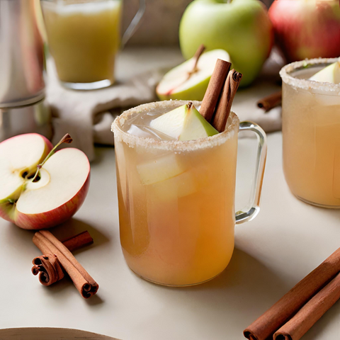 Apple Cinnamon Mule Mocktail
