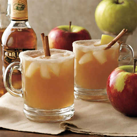 Caramel Apple Punch Mocktail