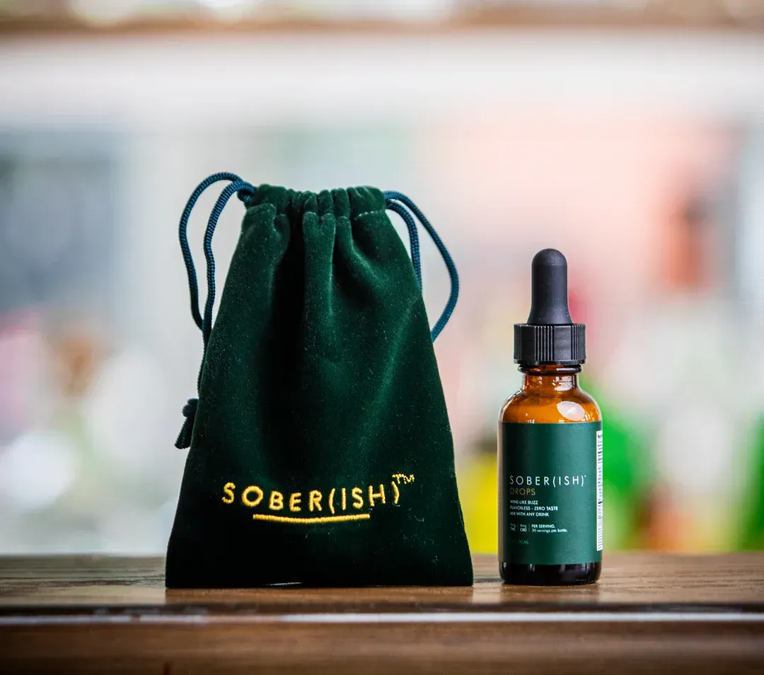 Sober(ish) Drops with a bag