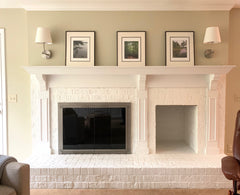 Rechargeable wall sconce in nickel from modern lantern mantel
