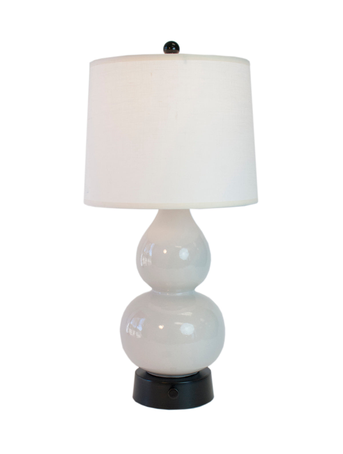 Clove Cordless Table Lamp - Champagne Silver