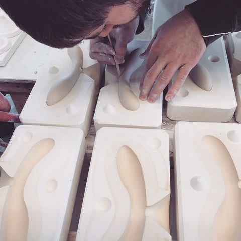 Fabrication de nos Dalia - Dildo en porcelaine de limoges