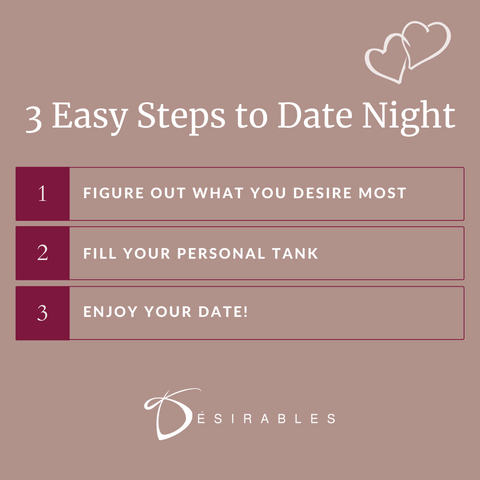 3 Easy steps to a Date Night-In by Désirables