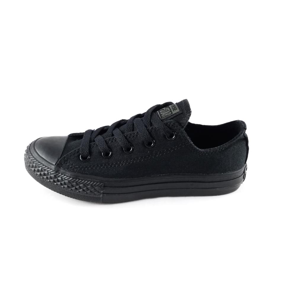 plain black converse