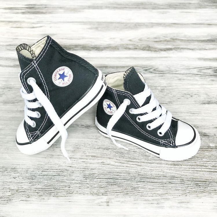 black high top converse toddler