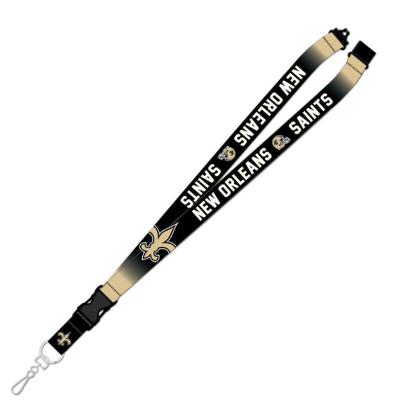 NFL Long New Orleans Saints Lanyard Key Ring