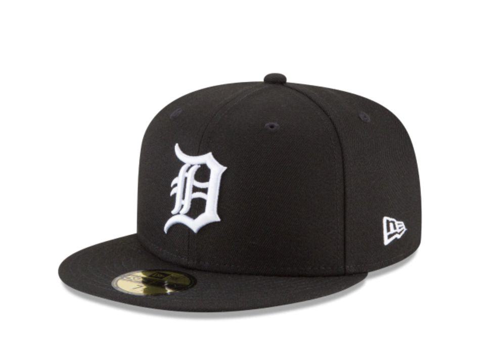 all black detroit hat