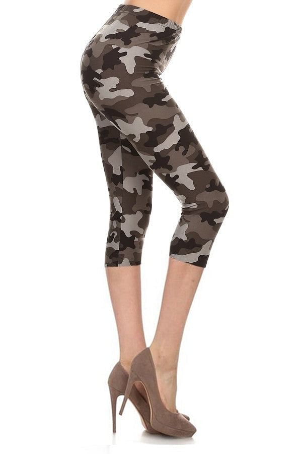 KIDS Legging - Black Camo (FINAL SALE)