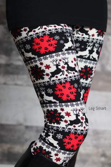 Pink Heart Christmas Leggings – Leg Smart