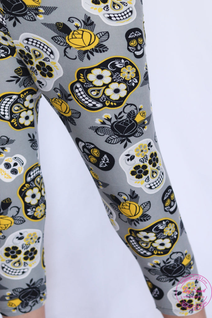 Sapphire Sugar Skull – Leg Smart