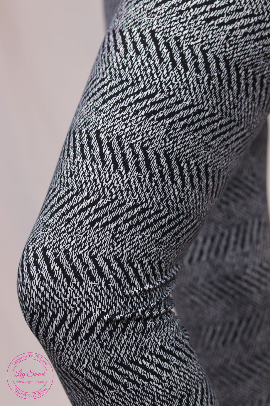 Joy Lab Camo Print grey Striped Leggings