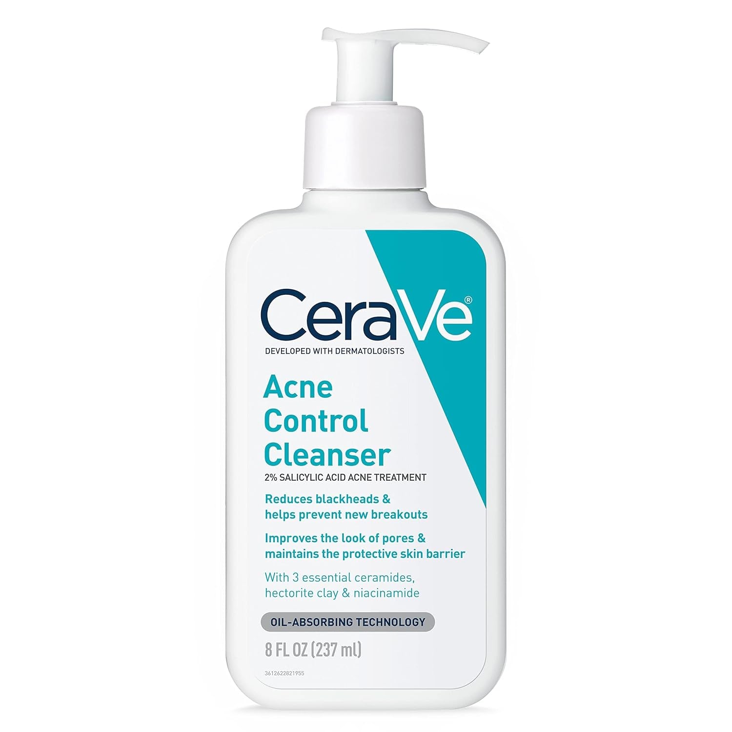 Acne Treatment Face Wash, Salicylic Acid Cleanser with Purifying Clay, - Picture 8 of 8