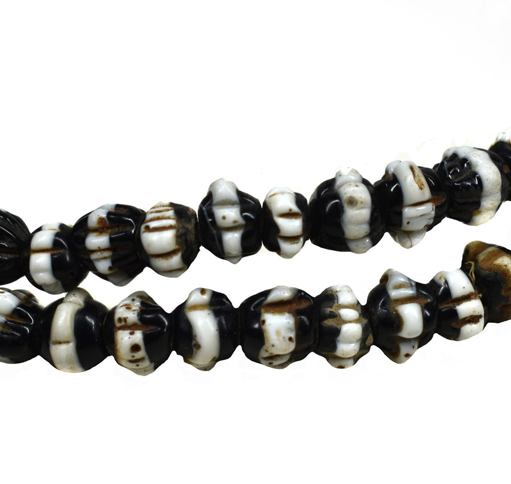 Old African Trade Beads (Dog teeth Beads)