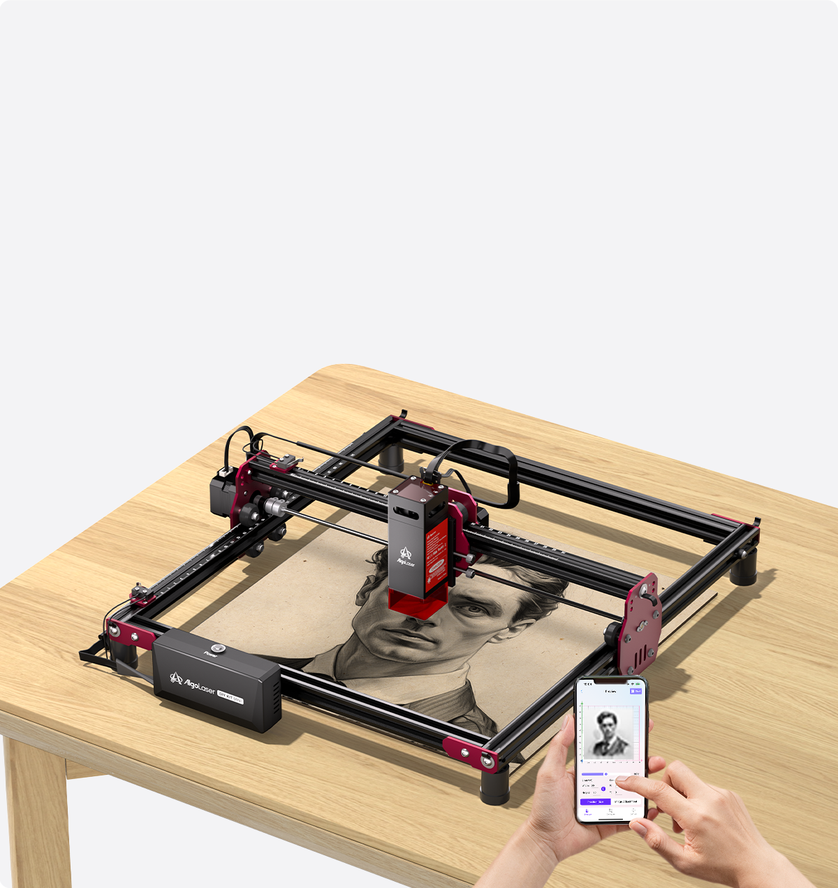 AlgoLaser DIY KIT MINI Laser Engraver