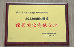 placard award best factory 2022 china