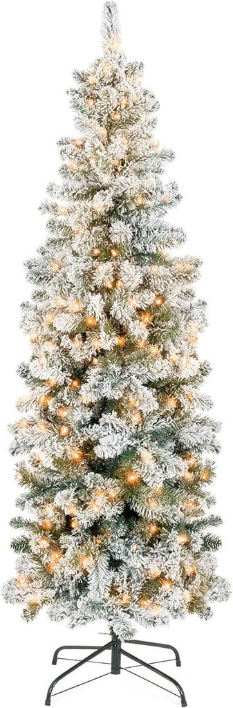 12 Foot Flocked Christmas Tree - Amazon Prime Day Deals