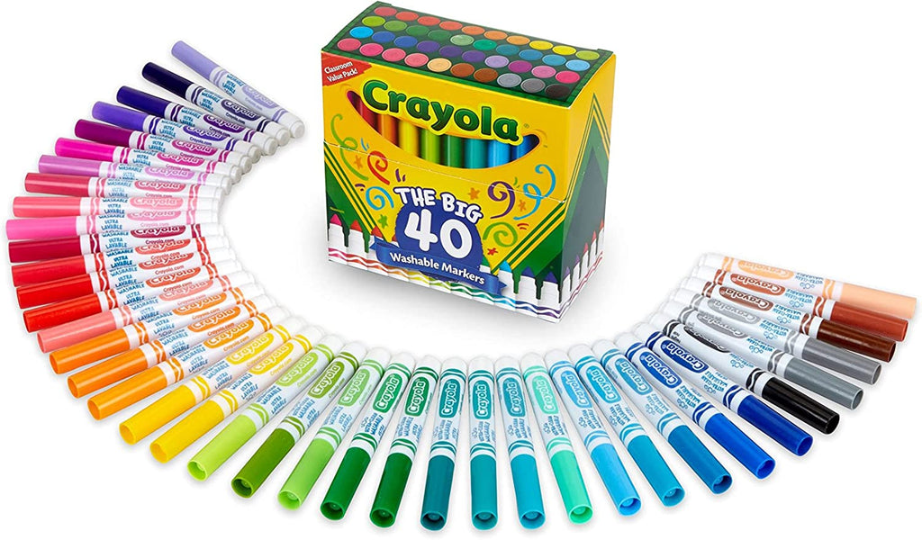 40 Color Pack of Markers