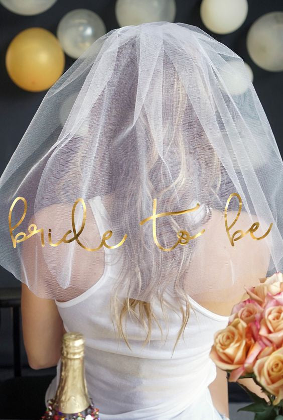 12 Bachelorette Party Veils for the Bride-to-Be