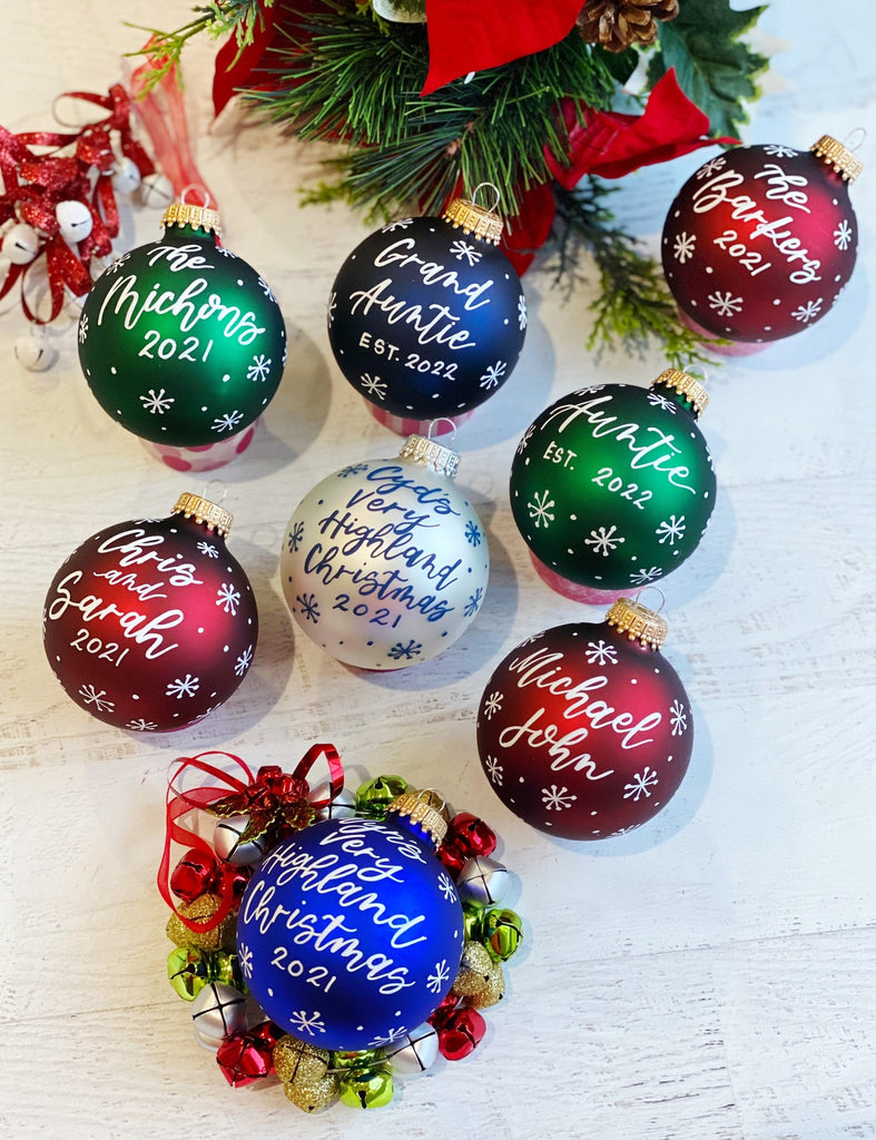 Personalized Christmas Ornament