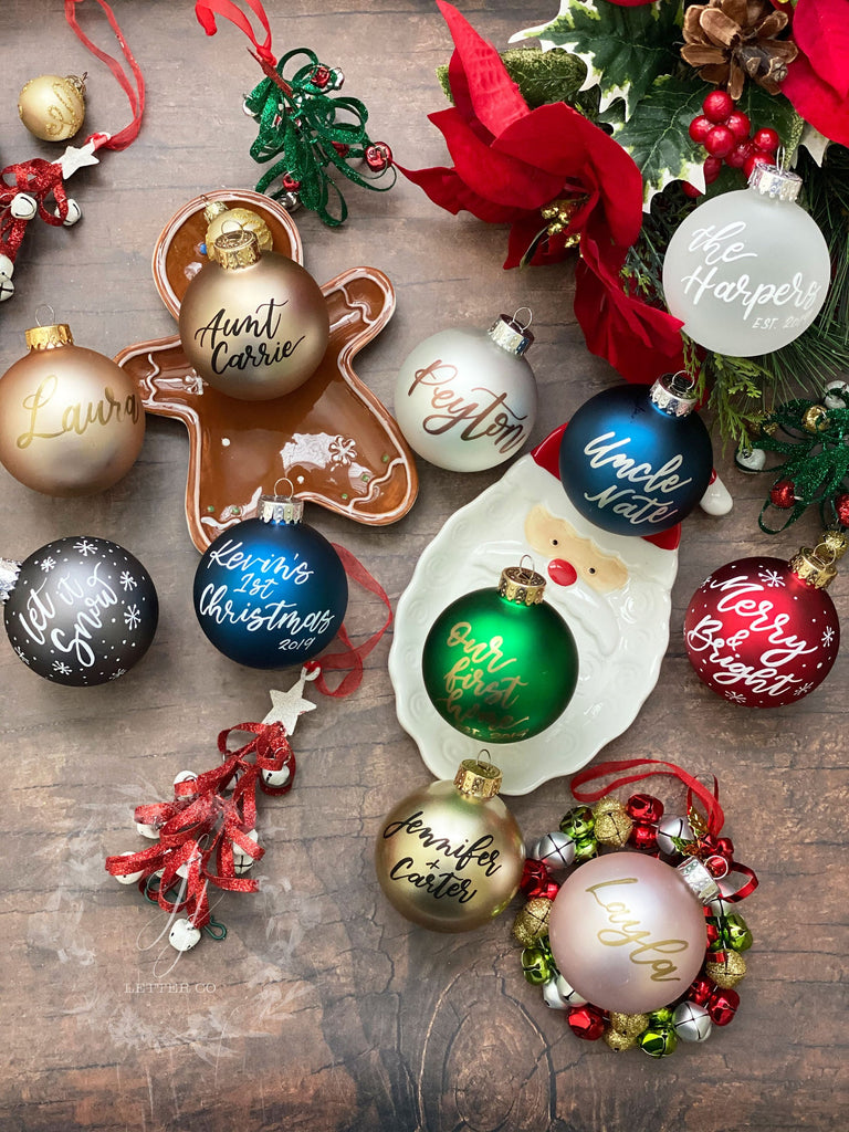 Custom Family Ornaments