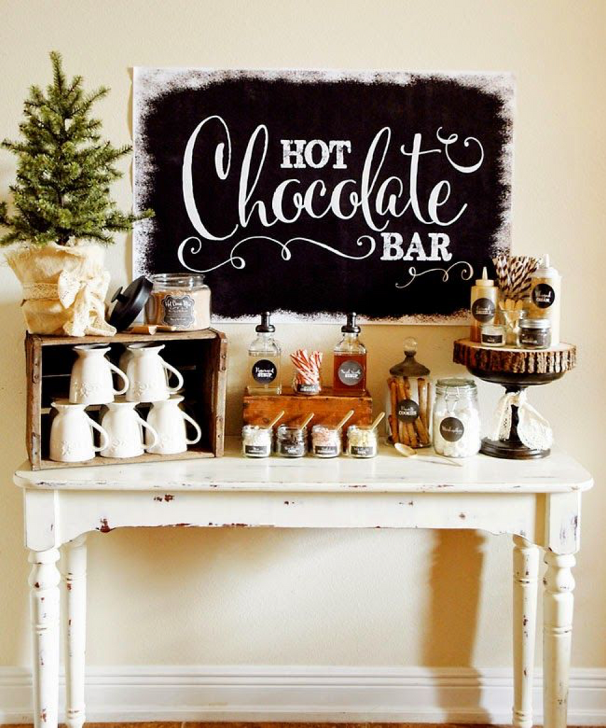 How to Make Your Own Hot Chocolate Bar - Pretty Collected