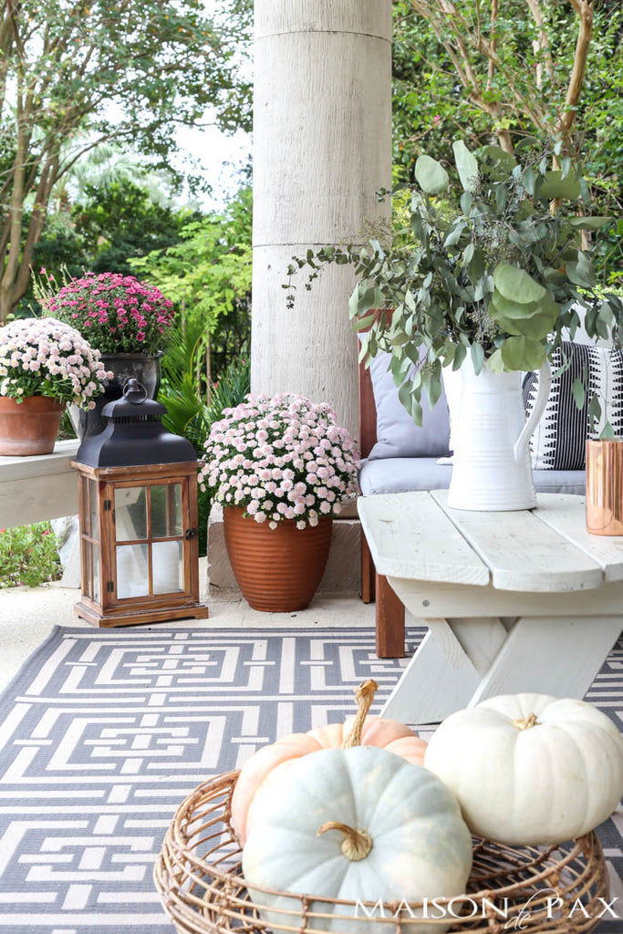 Fall Porch Decorating Ideas - Pretty Collected
