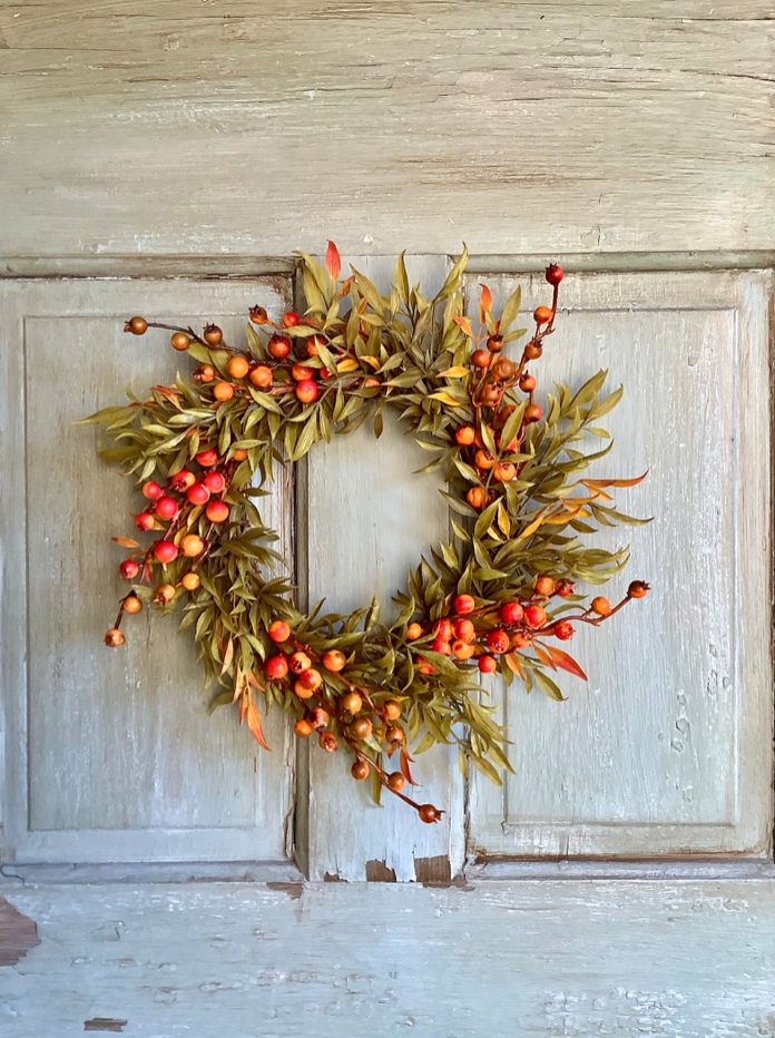 Fall Berry Wreath