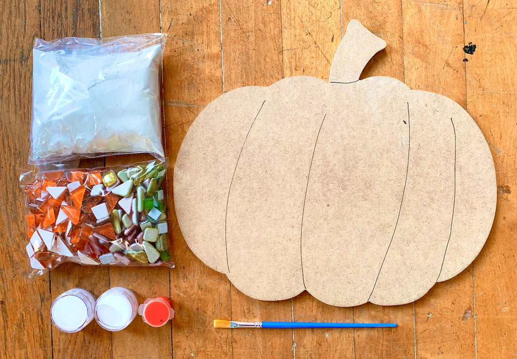 DIY Mosaic Pumpkin Kit