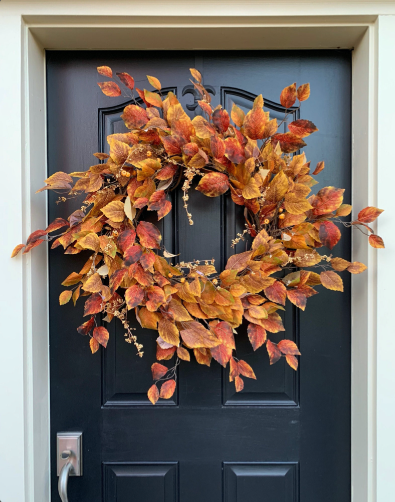 Fall Leaves Wreath