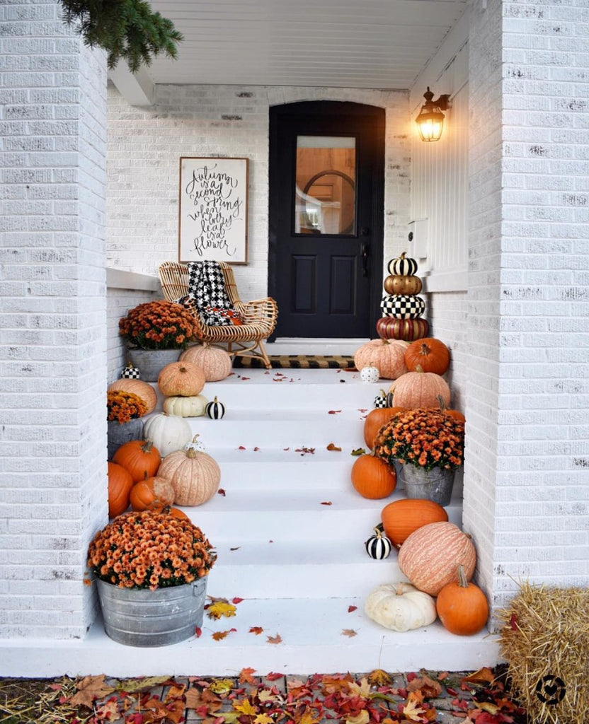 How to Decorate Your Porch for Fall - Pretty Collected