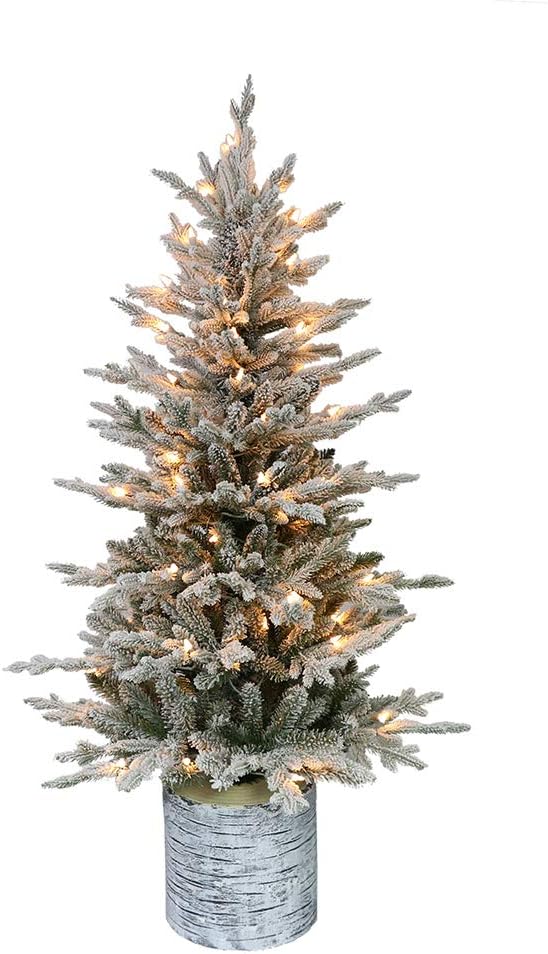 Flocked Christmas Tree - Amazon Prime Day Deals