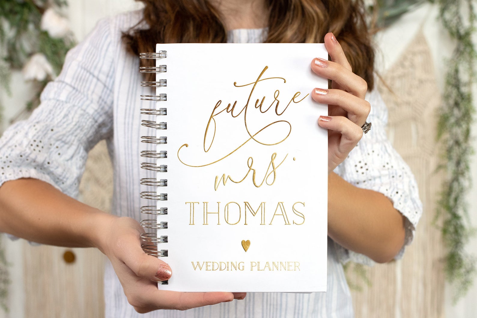 Wedding Planner Book, Wedding Planning Book Custom, Future Mrs