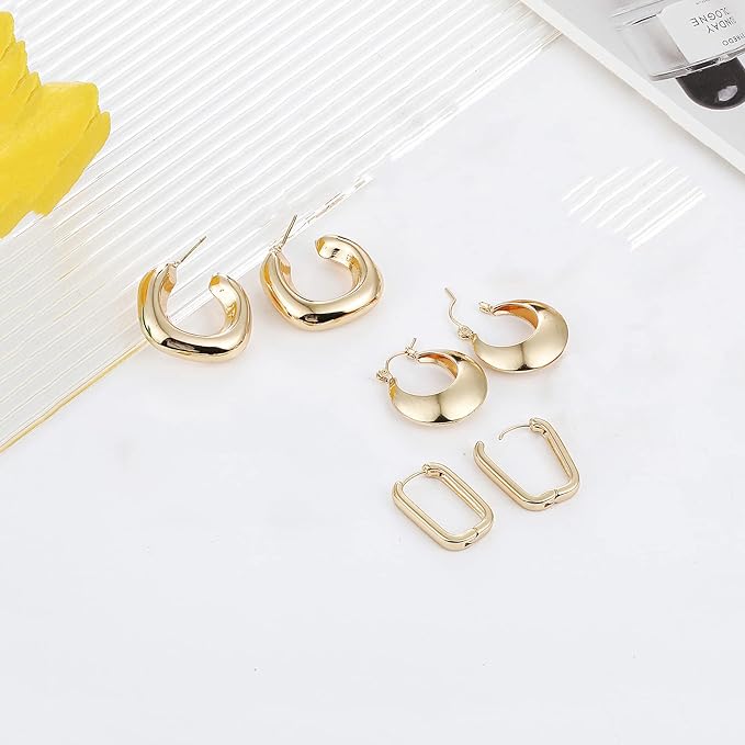 Gold Hoop Earrings - Amazon Gifts for Her