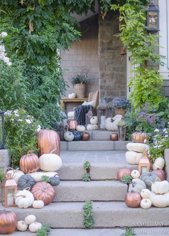 Fall Porch Decorating Tips - Pretty Collected