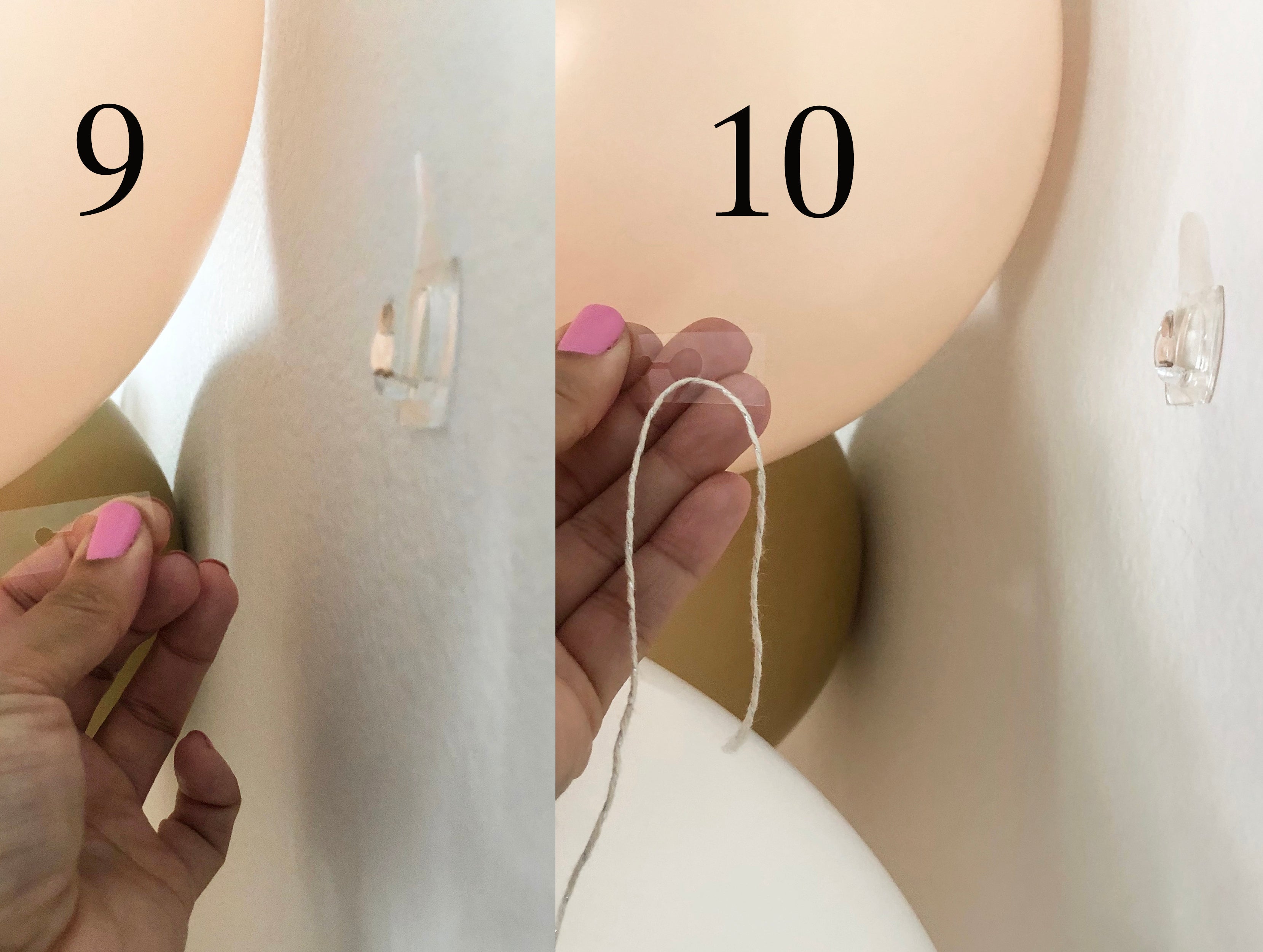 How to Create a Balloon Garland - Gold Balloon Garland - Pretty Collected