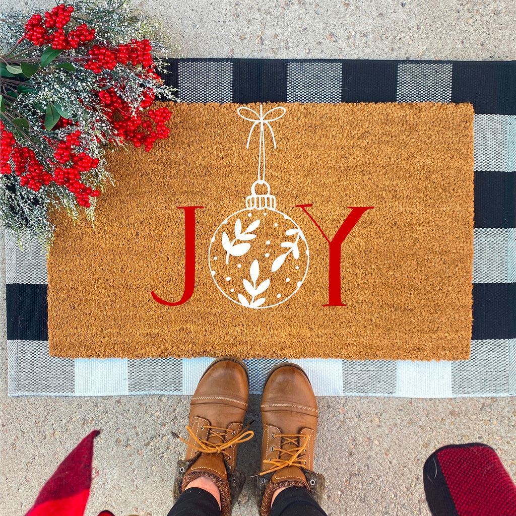 The Best Christmas Doormats for the Holiday Season Pretty Collected