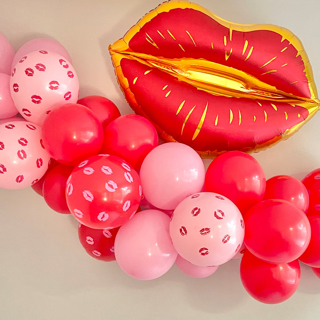 Valentine's Day Balloon Garland