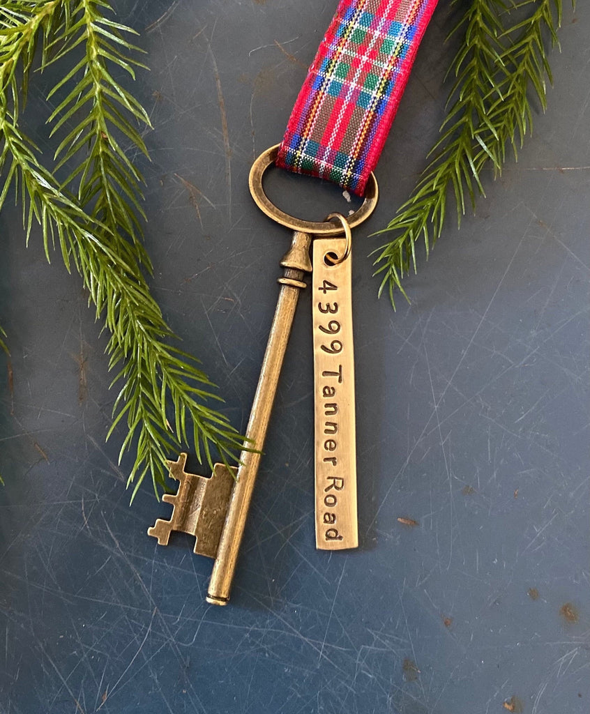 New Home Key Christmas Ornament