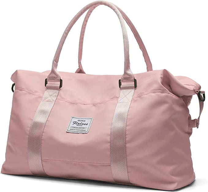 Pink Duffle Travel Bag