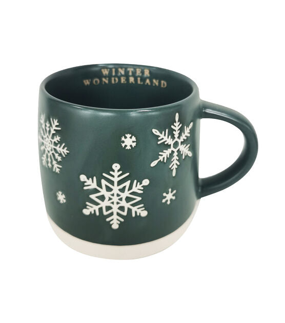 Snowflake Christmas Mug