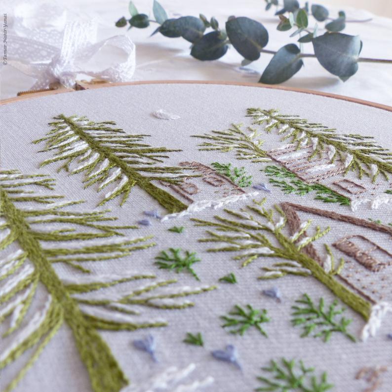 Self-Care Saturday: DIY Christmas Embroidery - Pretty Collected