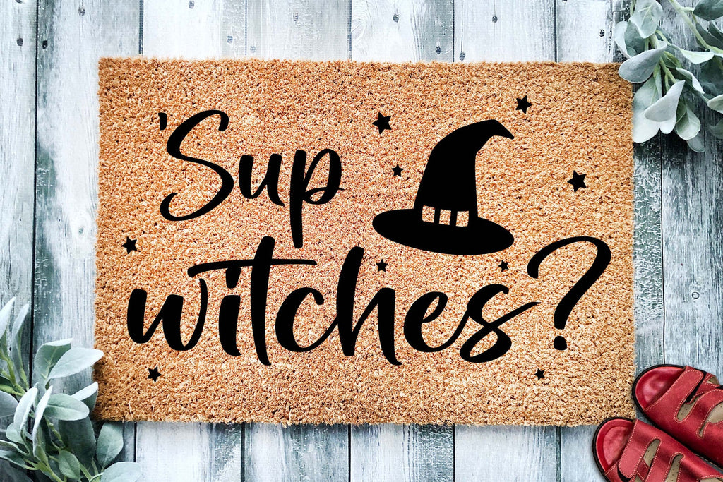 Sup Witches Doormat - Halloween Doormat