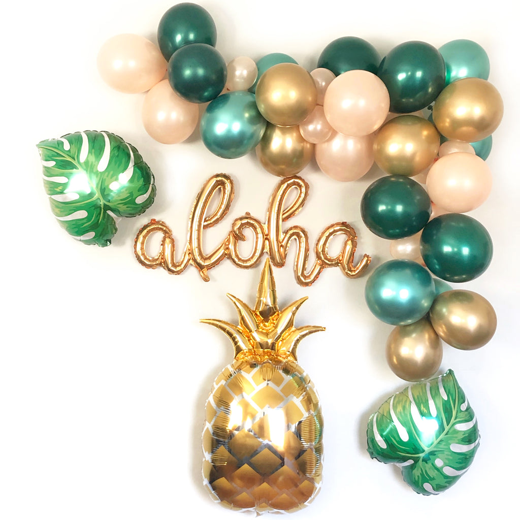 Aloha Tropical Balloon Garland