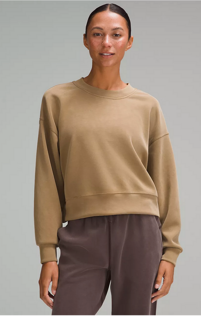lululemon Fall Favorites - Sofstreme Perfectly Oversized Cropped Crew