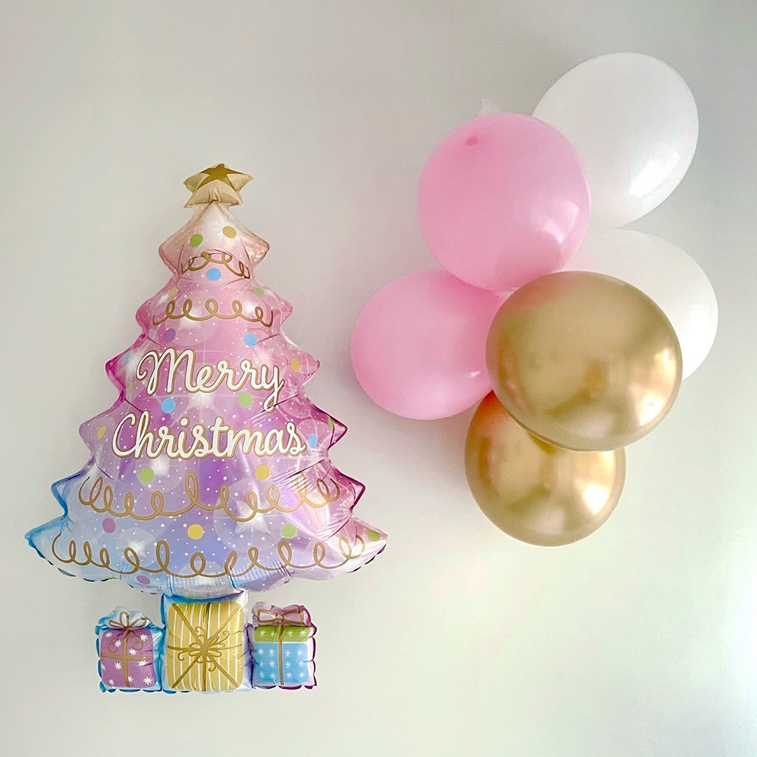 LV Inspired Christmas Balloon Tree – MSM Decor Studio